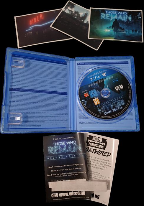 Jogo ps4 those who remain deluxe edition