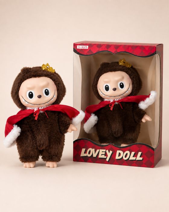 ВЕЛИКА Інтерактивна лялька від Lovely Doll Labubu