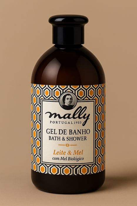 Gel de Banho Nally 1L– Leite & Mel Biológico