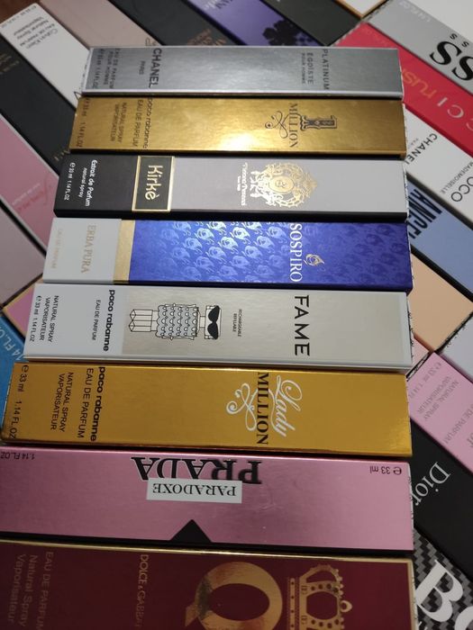 Perfumetki 33ml mega mocne zapachy