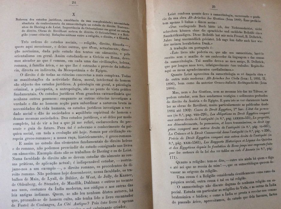 Curso integral de antiguidades áricas, 1903 . Raro