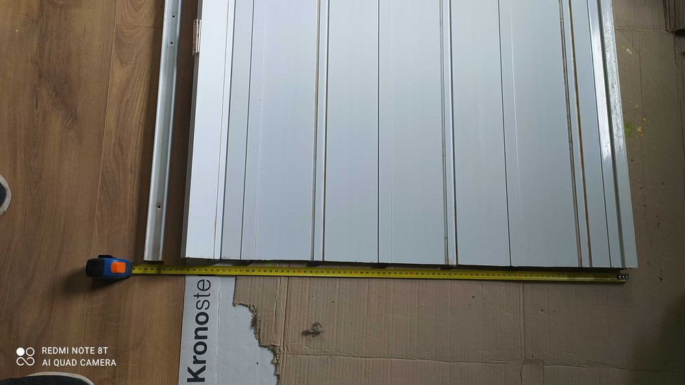 Drzwi harmonijkowe białe