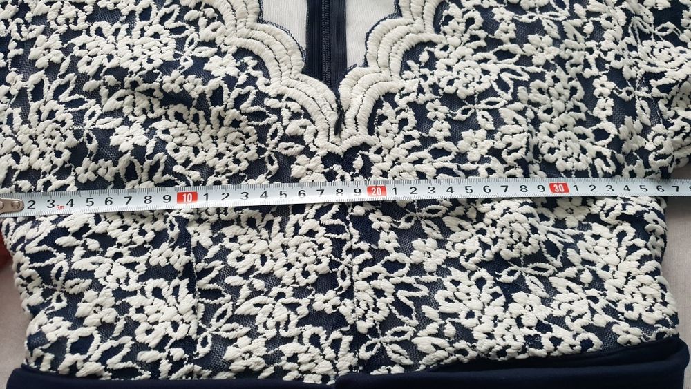 Suknia ciążowa Happymum r.36 z możliwością rozpięcia do karmienia