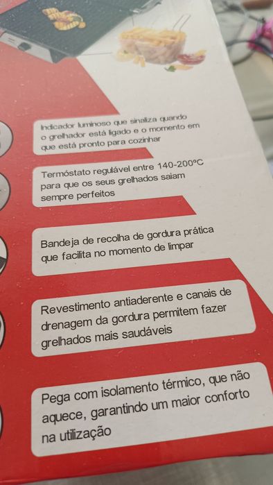 Grelhador  de placas novo
