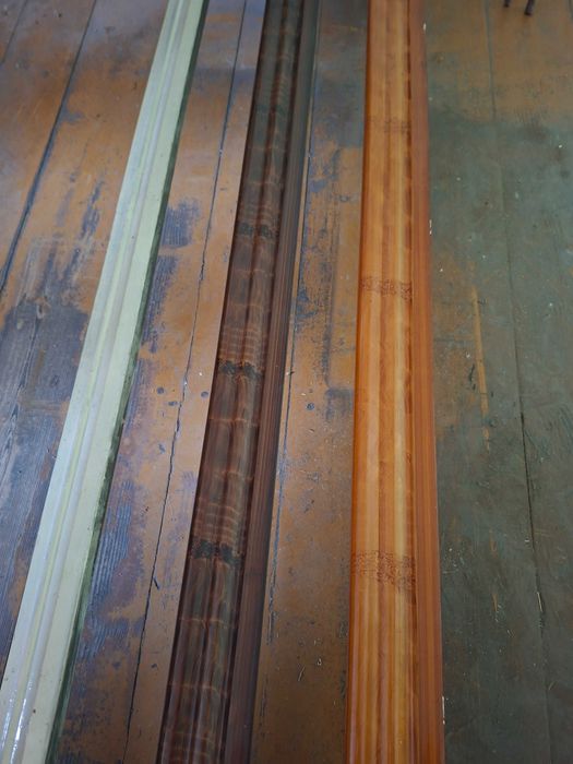 Karnisze drewniane PRL 3 kolory