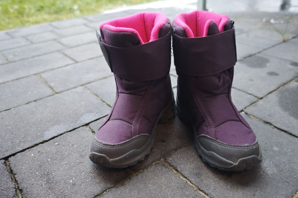 Buty zimowe śniegowce dziewczęce Quechua