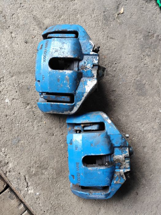 Nowe tarcze + zaciski BMW