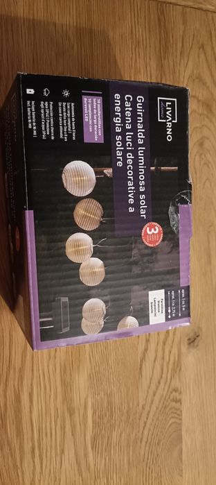 Livorno Lampki solarne ,fabrycznie nowe 5m