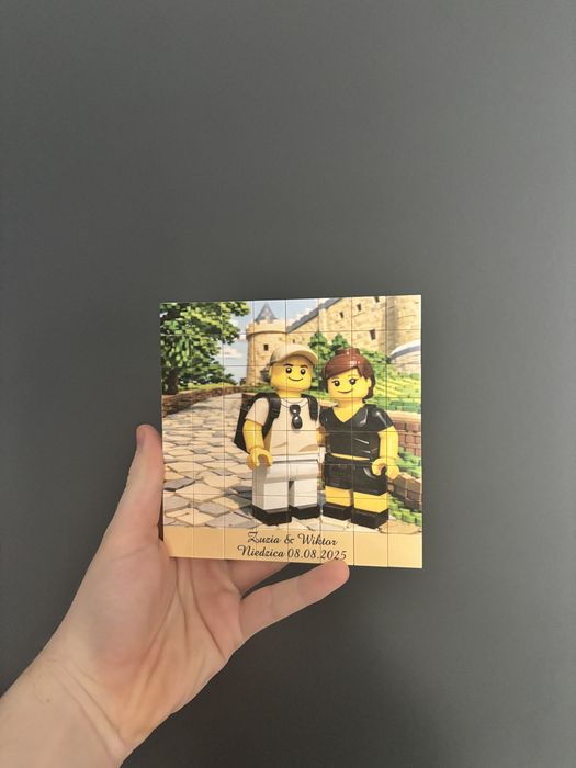 Personalizowana Mozaika z Klocków