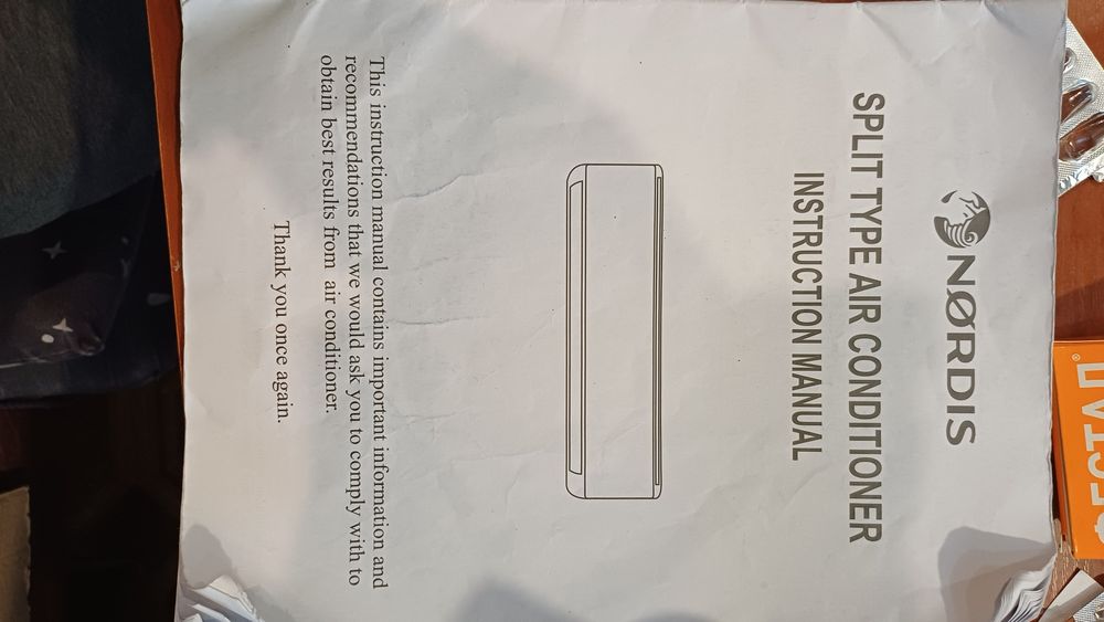 Кондиціонер Нордіс інверторний обігріваючий SIRIUS на 50 м, хладог R32