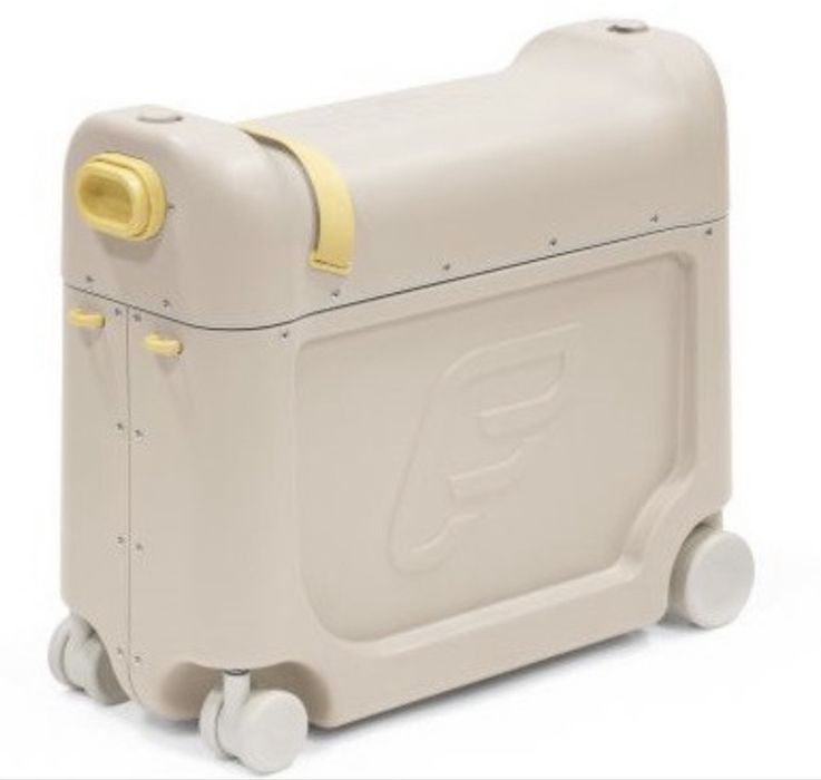 Walizka jetkids stokke bed box Moonglow White plecak