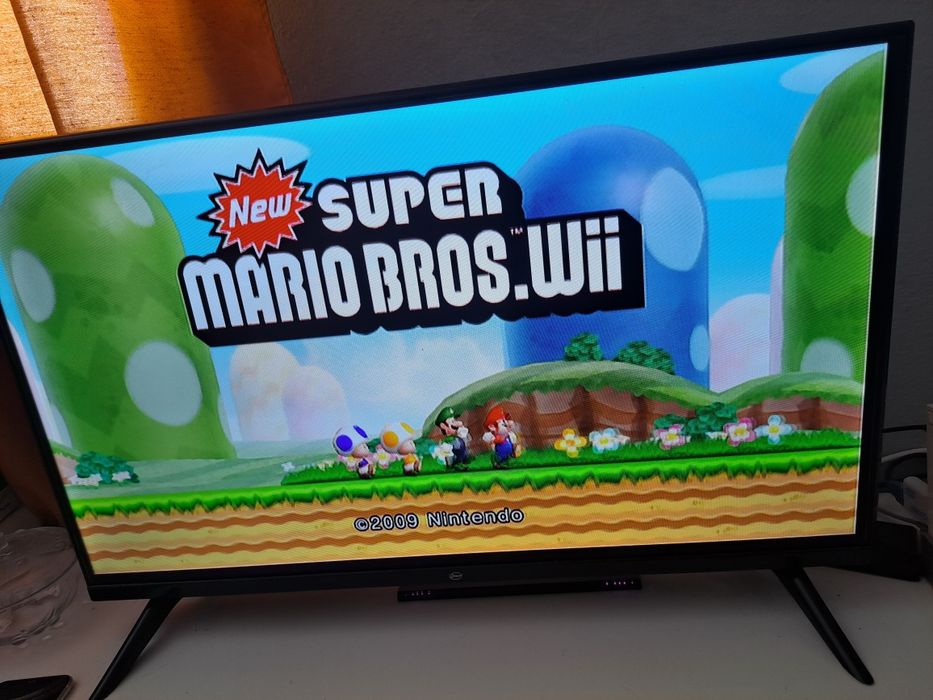 Nintendo cheio de jogos.