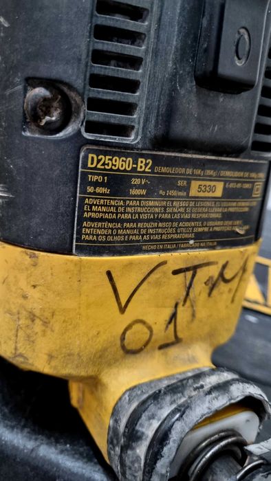 Martelo demolidor 16kg - 35kg