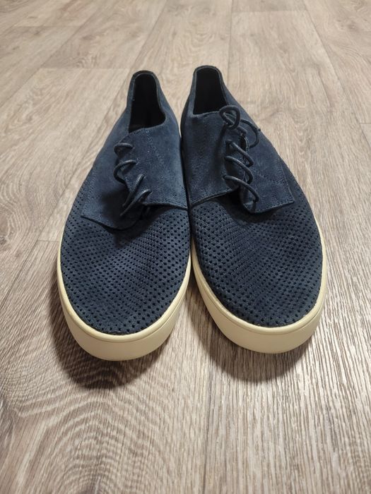 Туфлі замшеві дербі