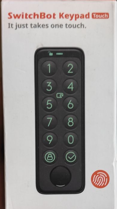 Inteligentna klawiatura do zamka SwitchBot Keypad Touch.
