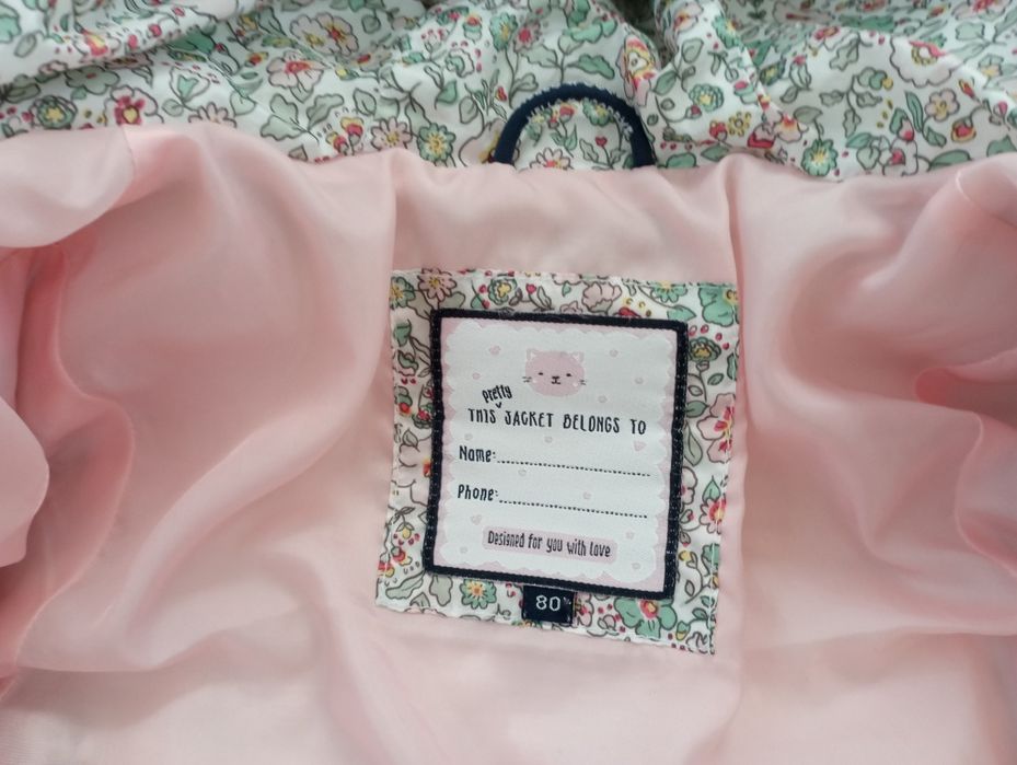 Kurtka dziewczęca roz.80