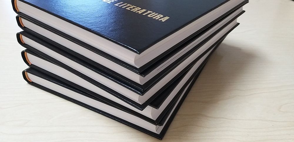 Dicionário de Literatura, 5 volumes.