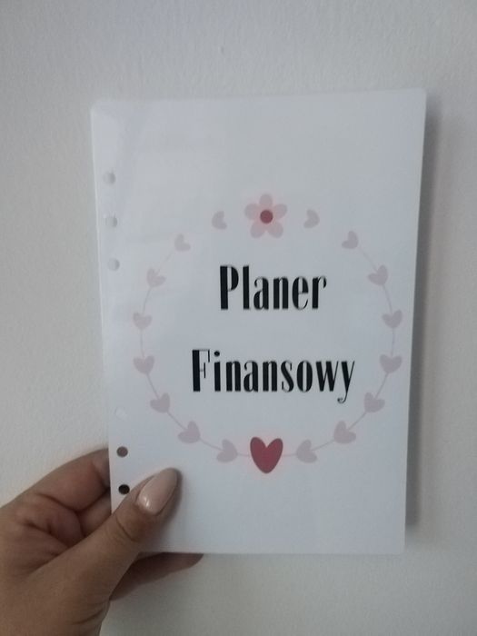 Planer finansowy a5 laminowany
