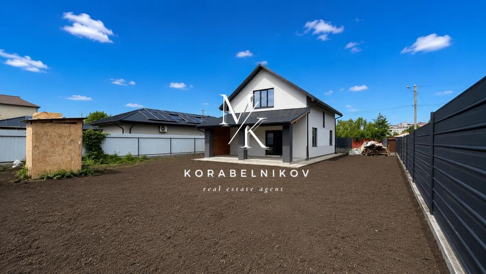 ‼️ Продаж нового будинку 150 м² у Гатному | 6,5 соток | Газ | Озеро 200 м | Без комісії
