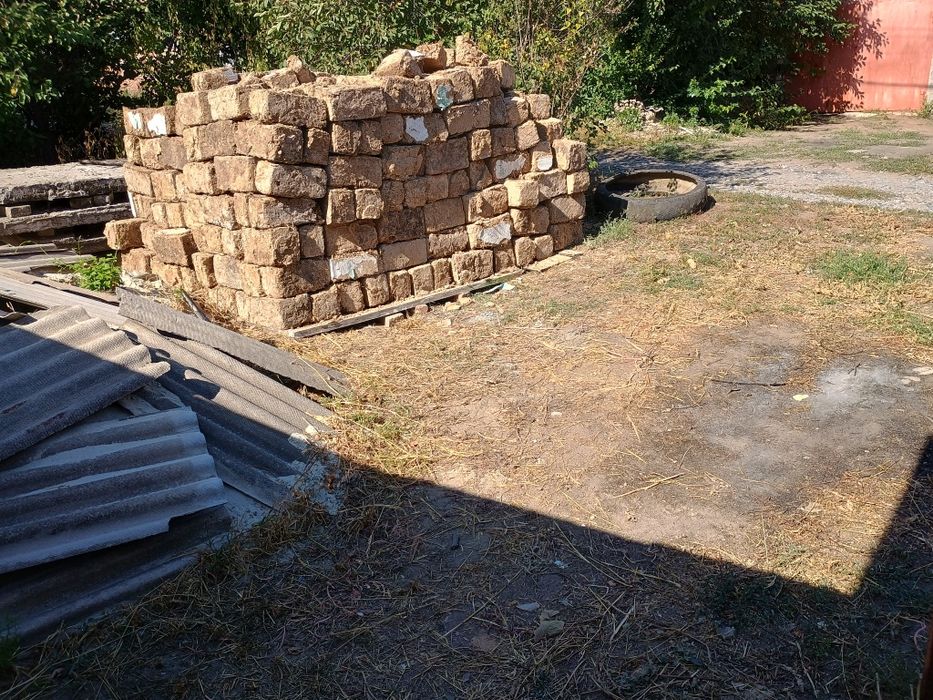 Саман бесплатно 350 штук самовывоз