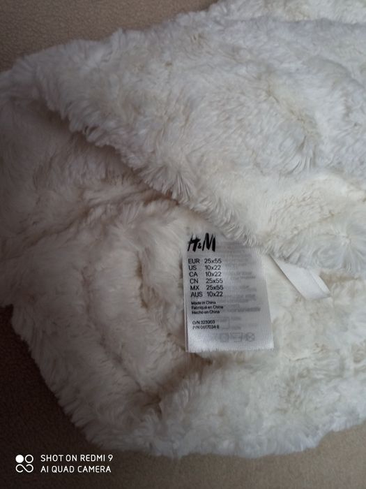 Futrzany komin z H&M