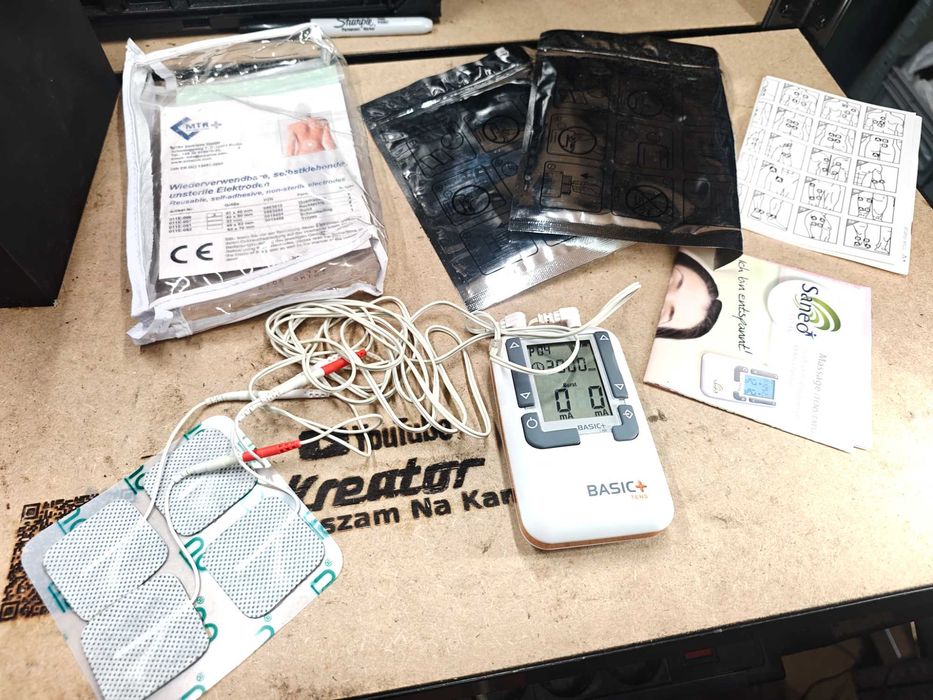 Elektrostymulator TENS.EMS. Saned Basic Plus. Masażer. Jak Nowy