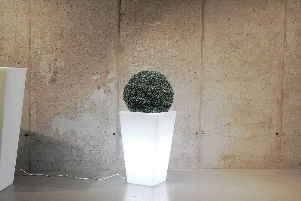 Mobiliario led vasos