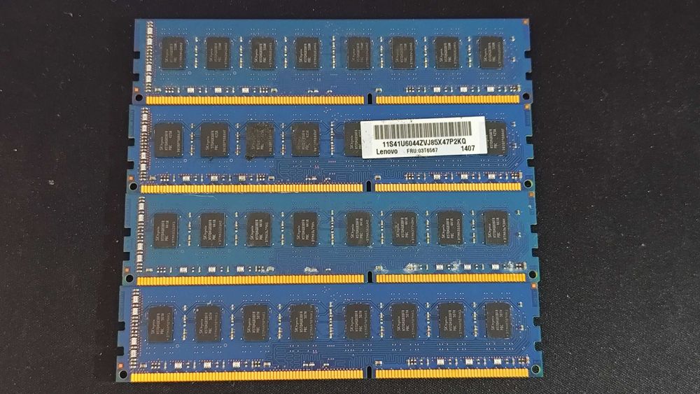 Pamięć RAM SK Hynix DDR3 32GB (4x8GB) 1600MHz PC3-12800U 1.5V