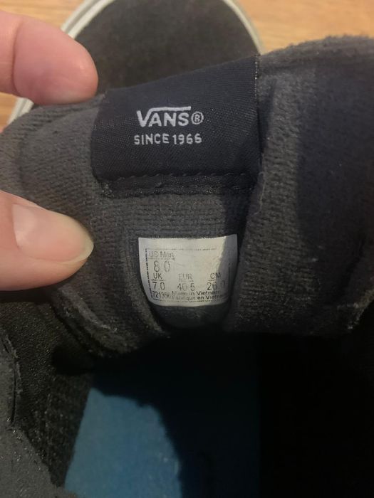 Vans оригінал, замш