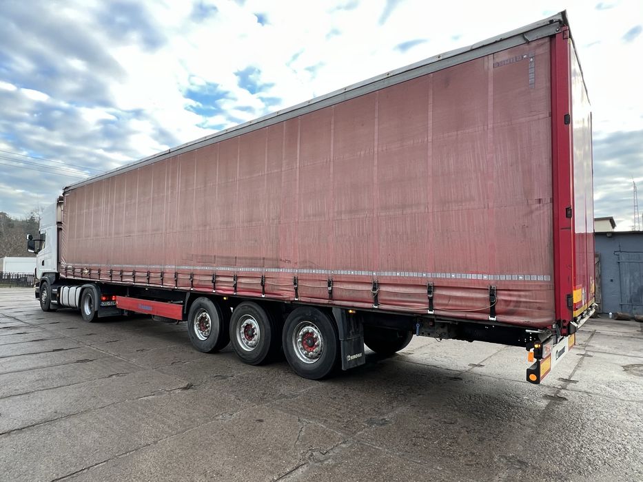 Naczepa Krone firanka podnoszona oś