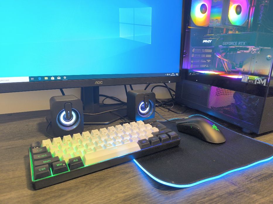 PC Gaming 3060RTX 16 Ram + Ecrã + Periféricos 3x S/ Juros