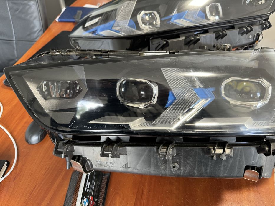 Фара лед рестайл х5 х6 г05 г06 лазер bmw laser led g05 g06