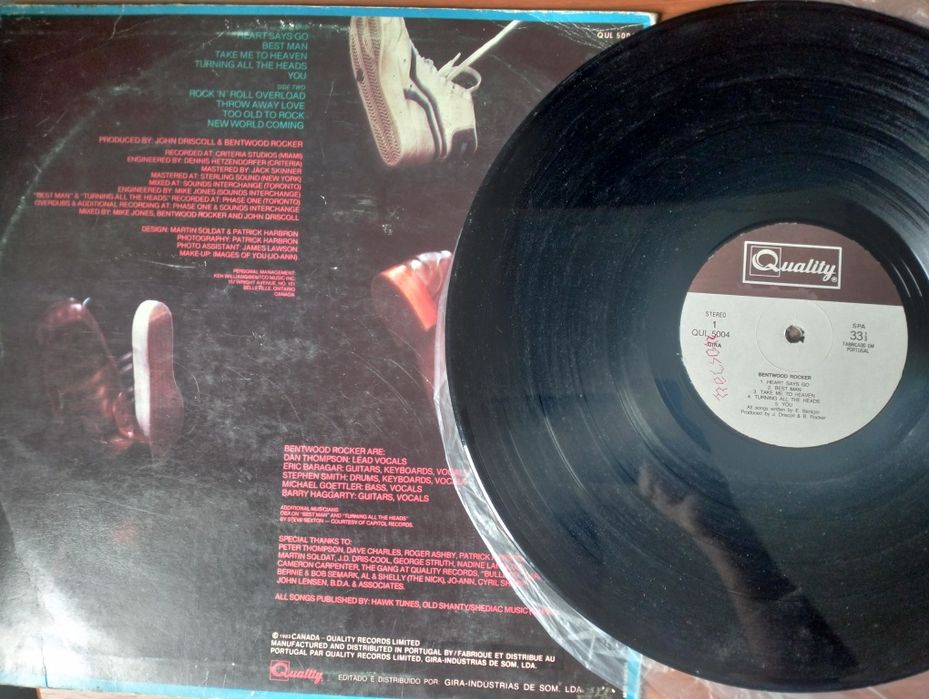 Disco de vinil LP Bentwood Rocker