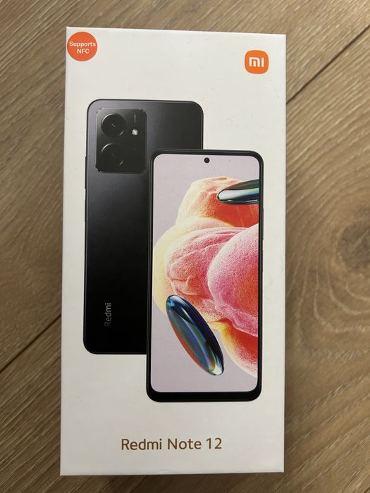 Redmi Note 12 Onyx Gray 128GB ROM 4GB RAM