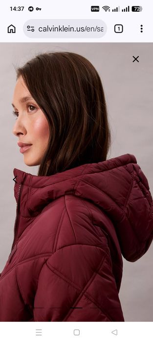 Куртка Calvin Klein,р.S.нова