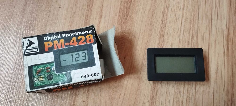 Nowy Moduł panel LCD PM-428 woltomierz amperomierz nowy