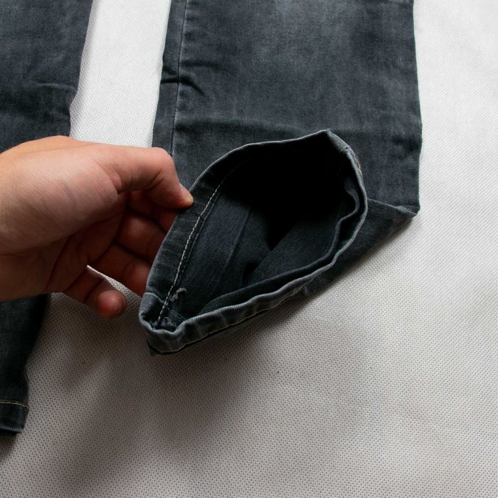 Spodnie jeansowe Bar Magic of Denim M niski stan drip