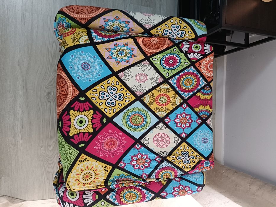 Cadeirão/banco reclinável chocolate + capa