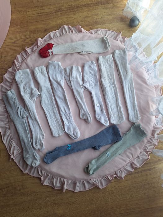 Skarpetki oraz rajstopki dla dziewczynki