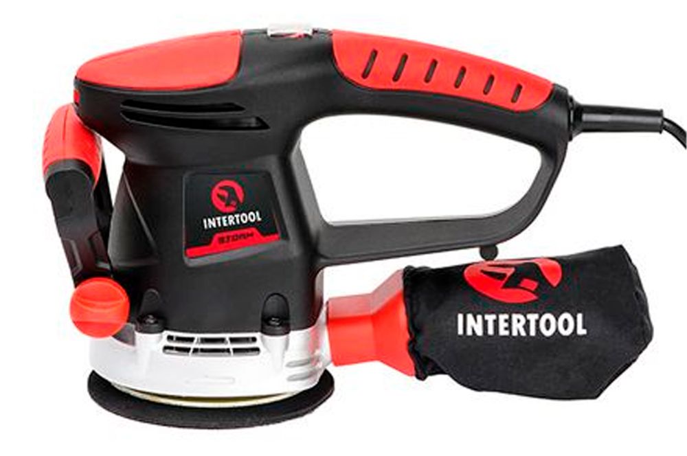 Ексцентрикова шліфмашина Intertool - 480 Вт SemiPro