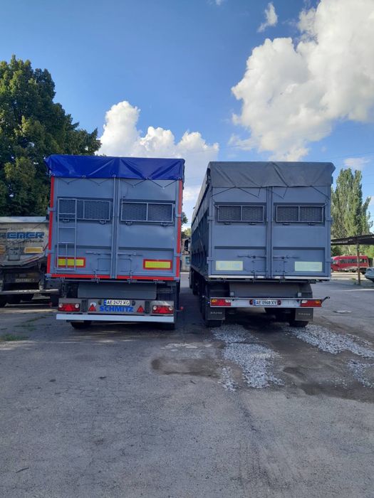 Тягач MAN TGX 18.480 2013 року самосвал . та 2 причепа schmitz   зерновози