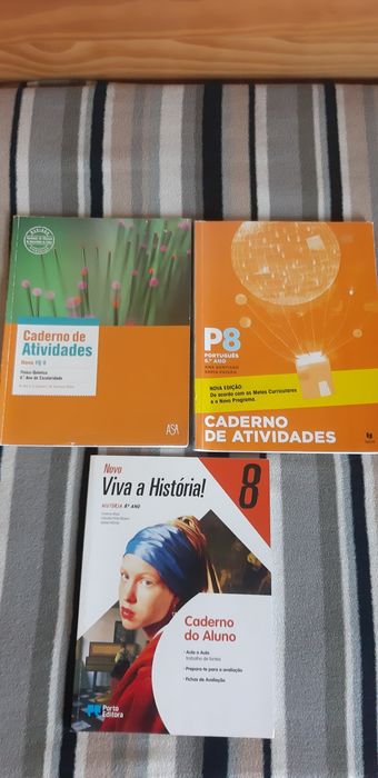Cadernos atividades 8 ano
