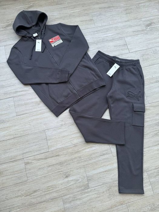 США! Чоловічі спортивні костюми Puma ESS Embossed Оригінал! На флісі! S-XL