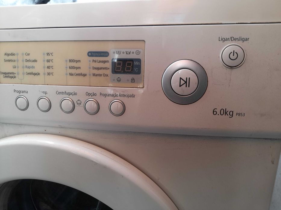 maquina de roupa Sansung 6 quilos 800 rpm  estado,nova