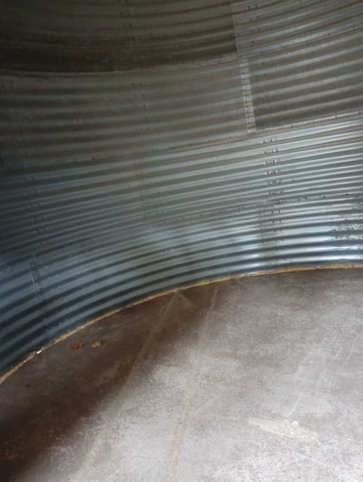 Silos wewnętrzny plaskodenny