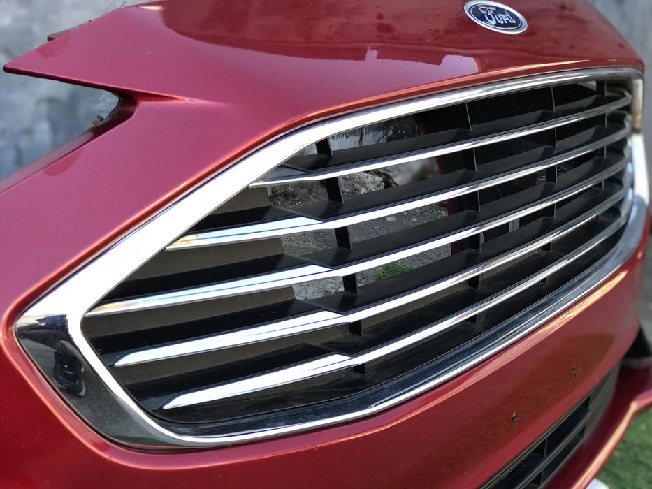 Бампер передний в сборе Ford Fusion D4 красный Оригинал Разборка Киев