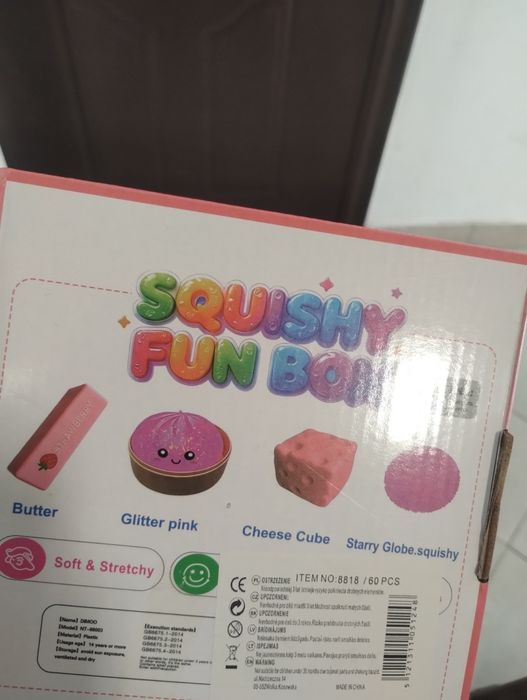 Squishy fun box zestaw gniotków