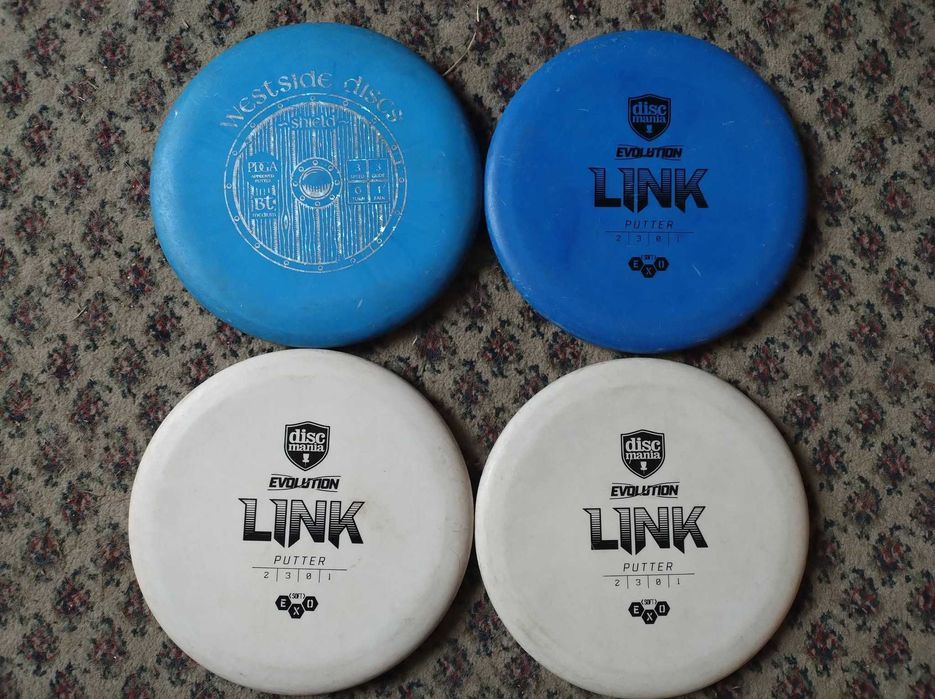 Disc golf putter Discmania Link Westside Shield 4 sztuki