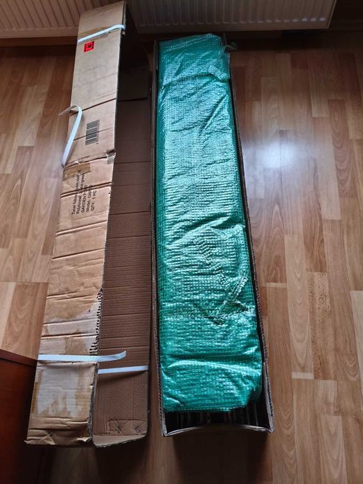 Zielony tunel foliowy 2x4m metalowy stelaż Garden Point