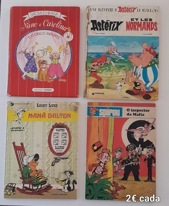 Varios livros crianças